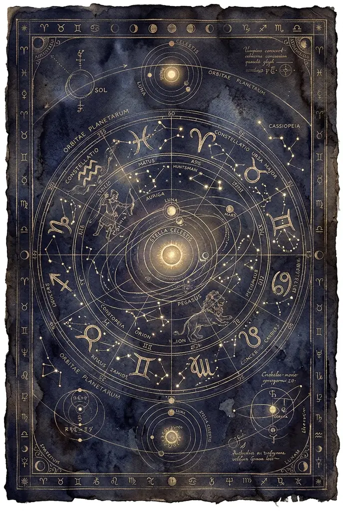 Ancient brass tablet background